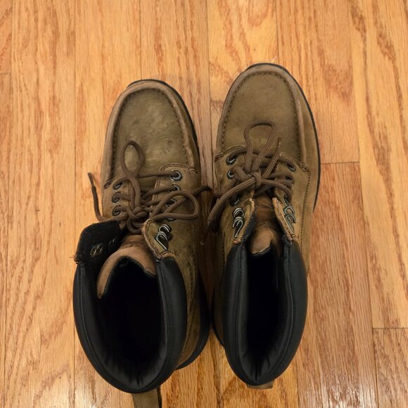 Mens Rockport XCS Brown Leather Boots Size 8.5M - Picture 10 of 10